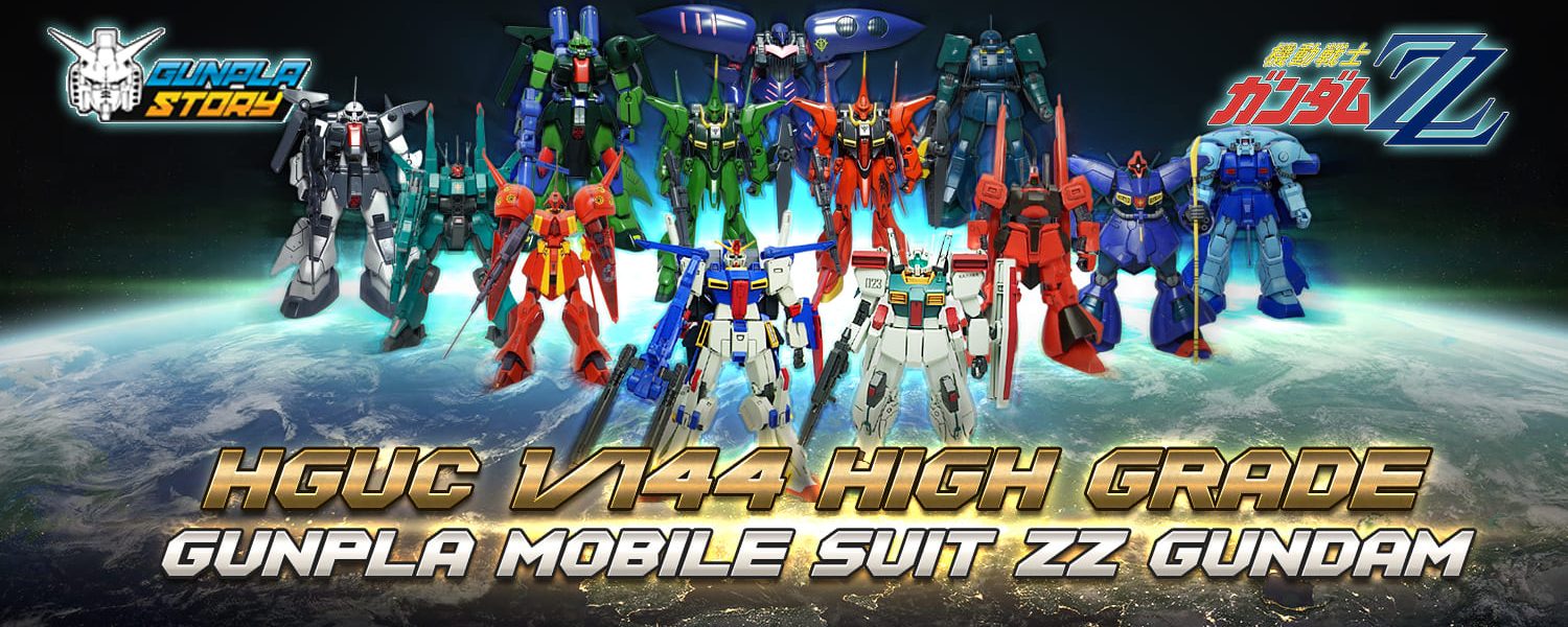 Gunpla HGUC 1/144 Mobile Suit ZZ Gundam ราคา ข้อมูล ประวิติ เนื้อเรื่องย่อ