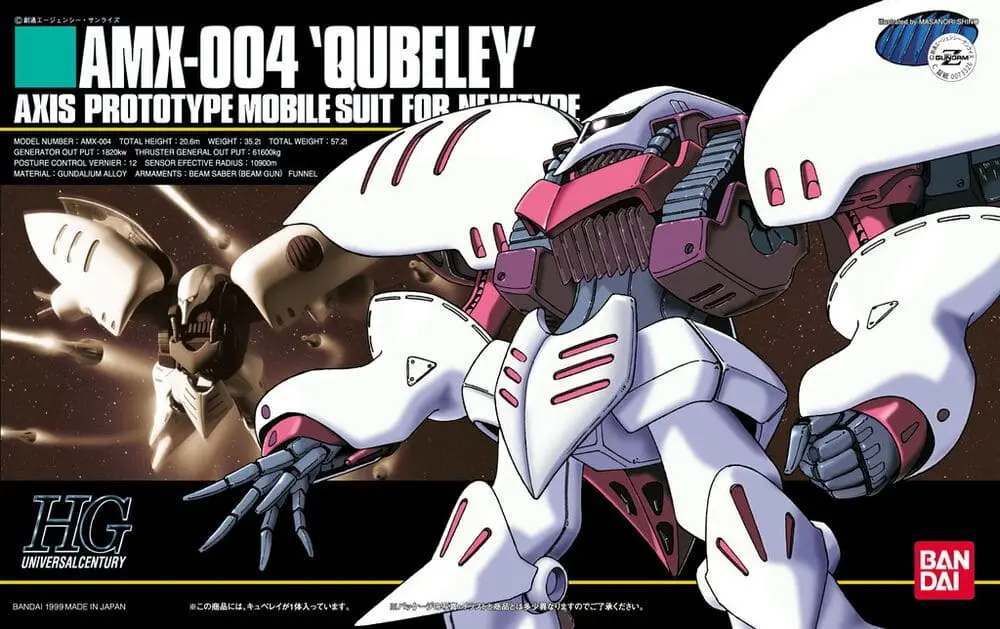 HGUC 1/144 AMX-004 Qubeley