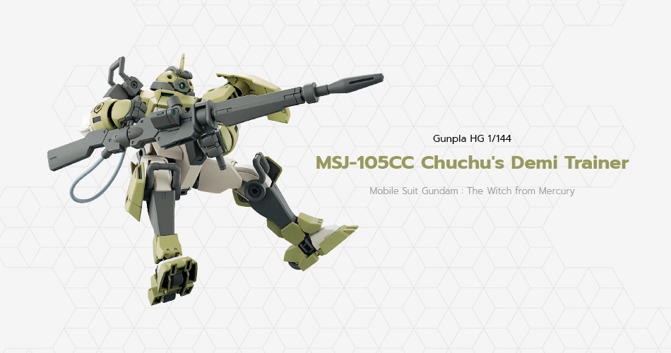 HG 1/144 MSJ-105CC Chuchu's Demi Trainer