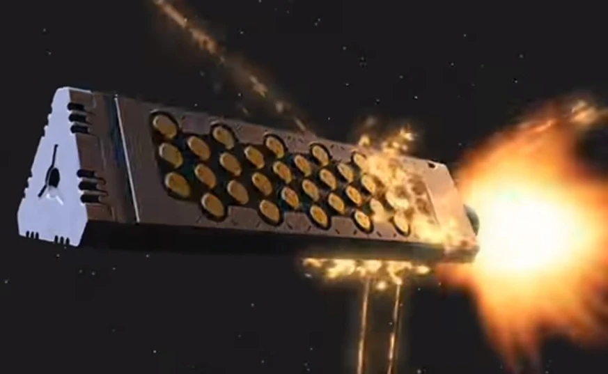 08-tube Micro Missile Pod