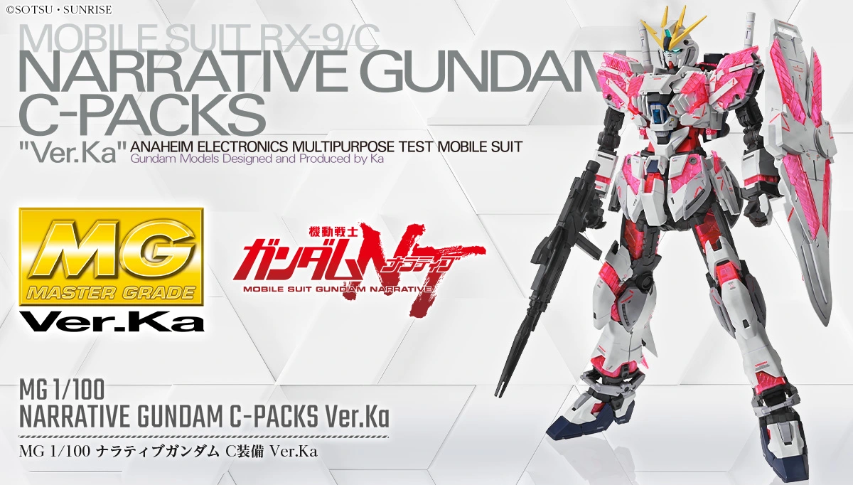 RX-9/C Narrative Gundam C-Packs (Ver. Ka)